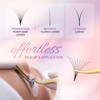 NAGARAKU Eyelash Extensions Premade Fans Eyelash Premade Volume Fan Eyelashes