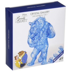 3D Jigsaw Puzzle, 45 Piece Crystal Gallery, Beast (Beauty and the Beast)