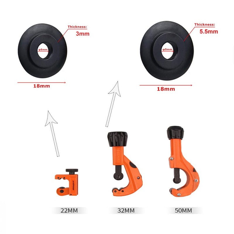 Pack of 4 Replacement Wheel Blade, Cutting Wheels for 32