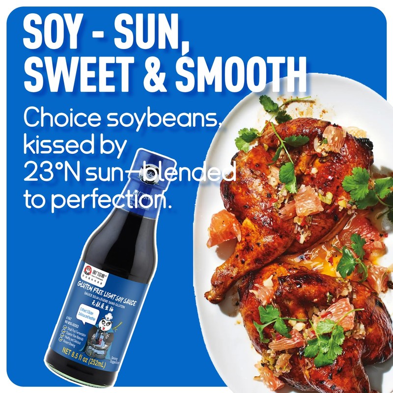 Sauce Grandmaster 365-Day Aged Light Soy Sauce | Gluten Free,