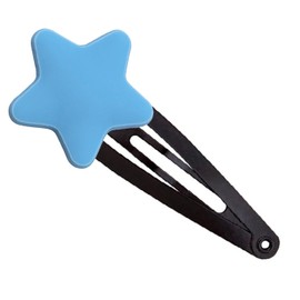 Star Hair Clips Set of 2 Fun for All Ages 4.7cm Yazzle Dazzle Blue