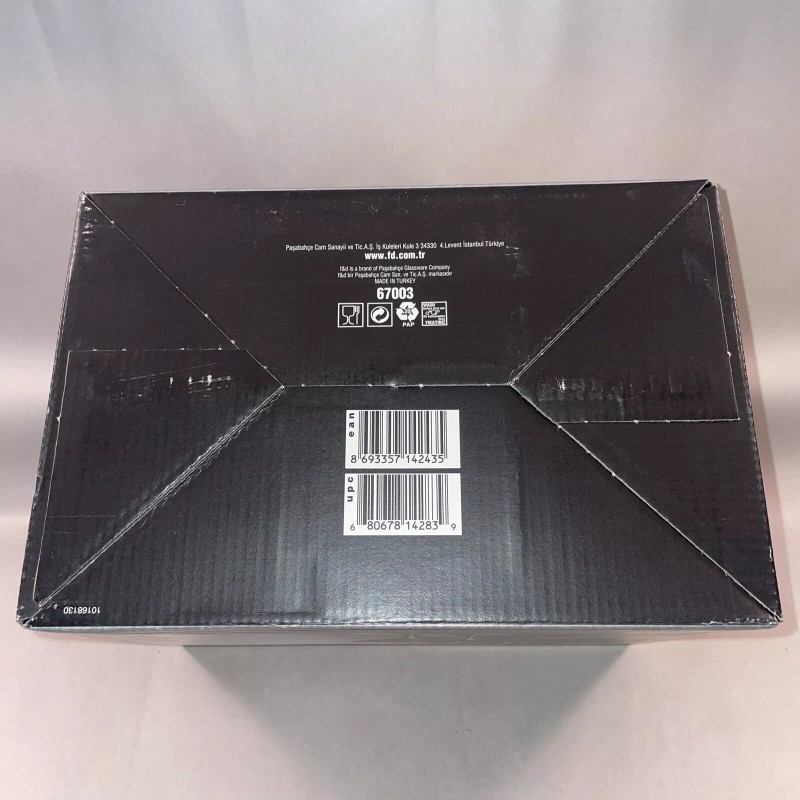 F & D Crystal Wine Glass Primeur 10 3/4oz Set