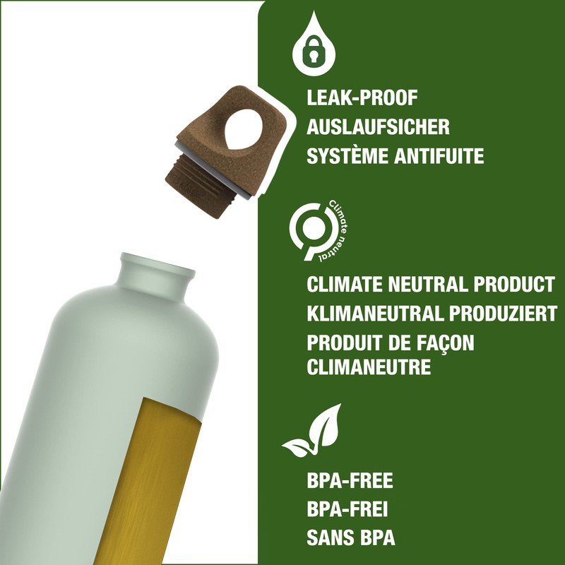 SIGG Traveller MyPlanet™, Repeat, Plain, Drinking Bottle (1.0 L), Climate-Neutral