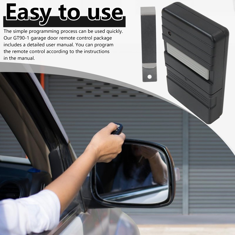 Compatible for Genie 9/12 Dip Switch Garage Door Opener Remote,