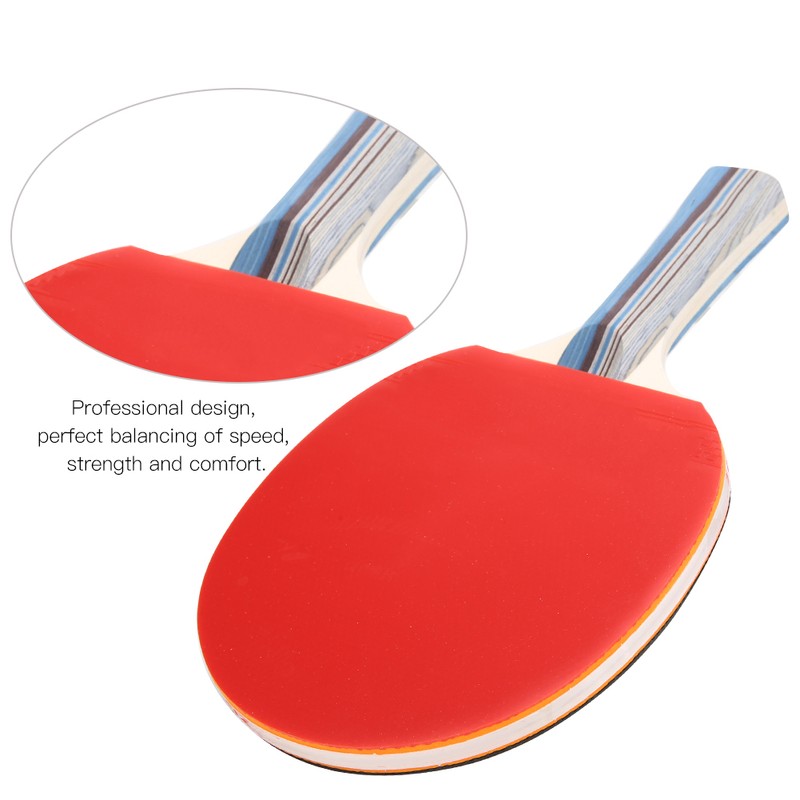 Training Competition Table Tennis Racket Pong Paddle Sport Equipment with