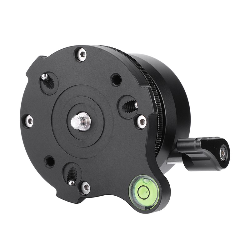 DY-60N Tripod Head Leveling Base Leveler Adjusting w/ Bubble Level