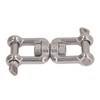 304 Stainless Steel Double Jaw Shackle Rustproof Universal Jaw Anchor