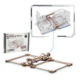 ROKR Marble Track Connecting Component Kits for Marble Night City LGA01 and Marble Spaceport LGC01, Marble Run Link Pack LG01