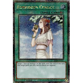 Forbidden Chalice (Quarter Century Secret Rare) - RA04-EN137 - Quarter Century Secret Rare - 1st Edition