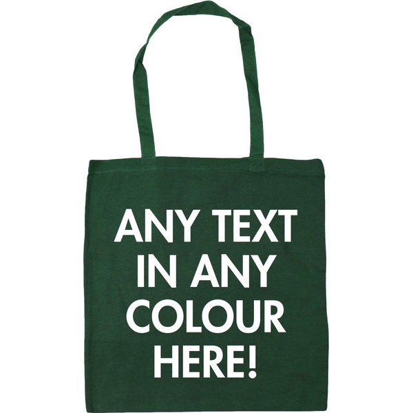 Hippowarehouse Personalised Tote Shopping Gym Beach Bag 42cm x38cm, 10