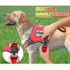 DEWVIE Service Dog Vest Harness, Adjustable Dog Harness and Dog