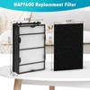 DerBlue 3PCS HAPF600 Filter Replacement and 3PCS pre filter Compatible