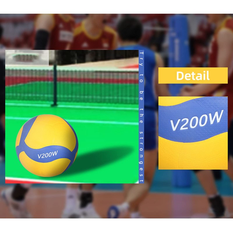 01 Voleibol Suave de Juego 8,7 Pulgadas Resistente al Desgaste