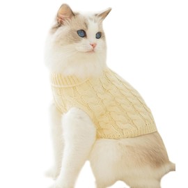 WEILFYONK Dog Clothes, Sweater for Dogs, Spring, Autumn, Winter, Knit Sweater, Dog Costume, Dog Clothes, Sweater, Clothes, Cats, Dog Wear, Cold Wear, Warm, Cute, Stylish, Small Dogs, Medium Dogs