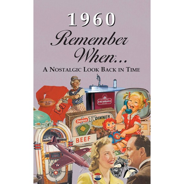 1960 REMEMBER WHEN CELEBRATION KARDLET: 60th Gift - Birthdays, Anniversaries, Reunions, Homecomings, Client & Corporate Gifts