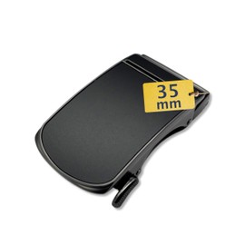 Cartvelli Belt Buckle for 35 mm Matt Black, matt black, 35mm