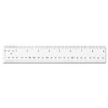 Westcott 10564 See Through Acrylic Ruler, 18-Inch, Clear
