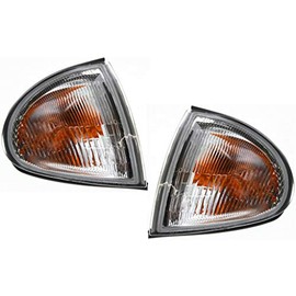 For Honda Civic Del Sol Signal Light Assembly 1993-1997 Pair Driver and Passenger Side For HO2530124 + HO2531124