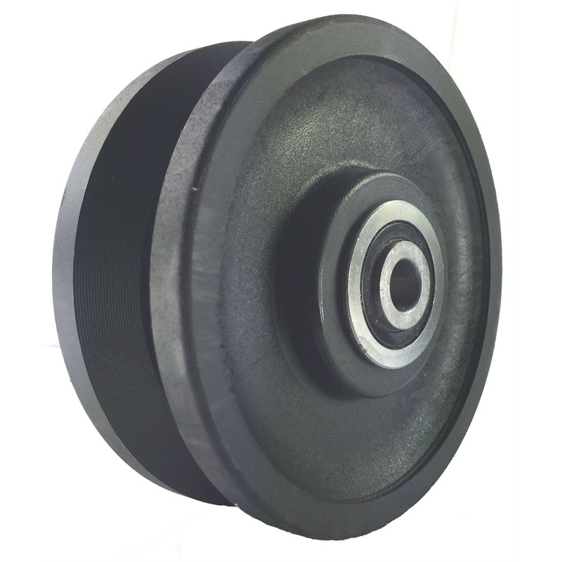 Sliding Barn Door Nylon Wheel Kit 4"x1.5" - Extra Quiet