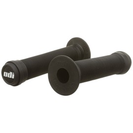 Odi Longneck Bicycle Grips with Plugs (ST BMX, Black)