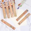 Children's Ruler, 21 cm Wooden Ruler with Astronaut Motifs, Unique