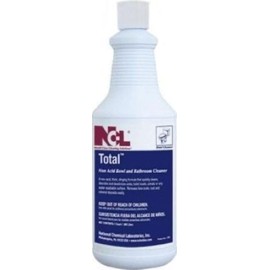 Total Bowl and Bathroom Cleaner, Non-Acid Formula, Thickened Base, Lime Scale and Rust Remover (1)