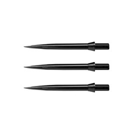 RED DRAGON Specialist Darts Points Trident Points Black Standard 32mm with Black Tridents - 1 set per pack