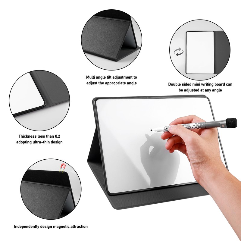 BAIFULAI Magnetic Whiteboard Small, 30 x 41 cm Whitboard with