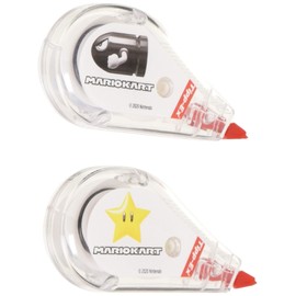 Bic Tipp-Ex Mario Kart Mini Pocket Mouse Corrector Ribbons 6 m x 5 mm Assorted Decorations, Blister of 2