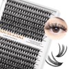 XIUSUZAKI Lash Clusters C Curl DIY Eyelash Clusters 30D+40D 280pcs