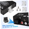 CIYODO Adjustable Car Amplifier 7-Band Stereo Equalizer Voice Equalizer for