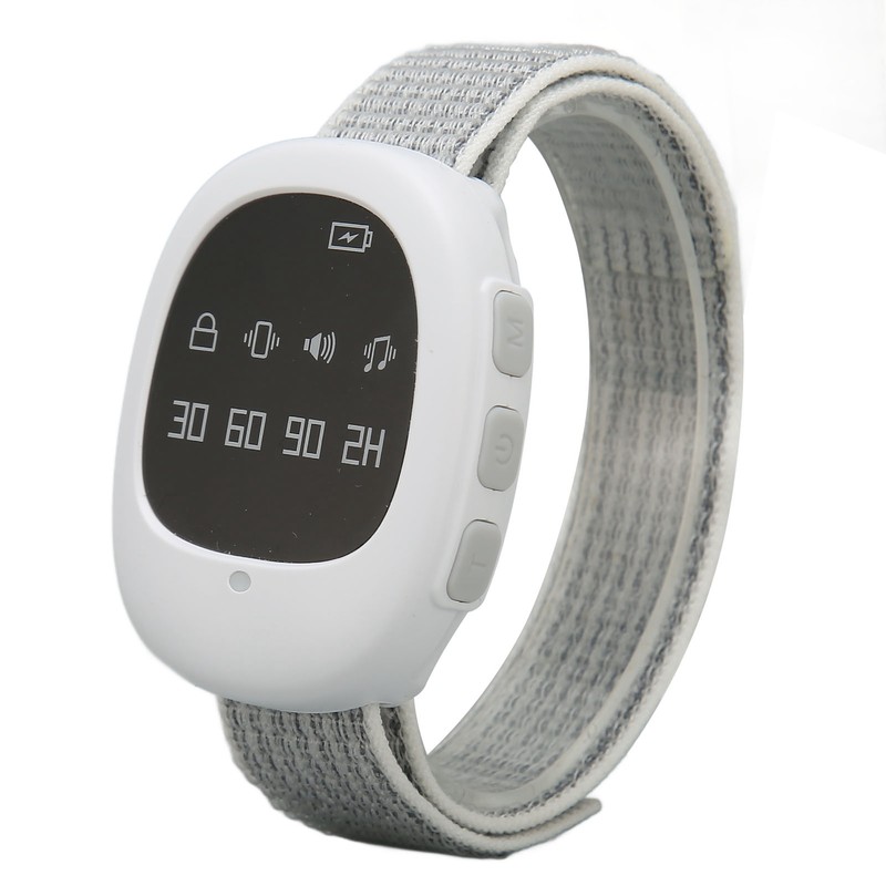 Wireless Bedwetting Alarm 4 Timing Music Vibration Bedwetting Sensor Watch