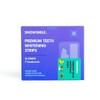 SnowSmile Teeth Whitening Strips, Peroxide Free, Enamel Safe, 14 Strips