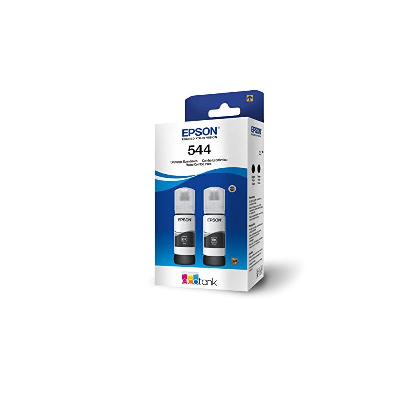 Epson Ecofit Botellas de Tinta Color Negro T544 2 Unidades