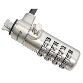 Noteking Nano Slot Security Cable Lock, 4-Digit Combination, 1.8m Steel Cable, for Ultra-Slim Laptops