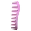 WOONEKY Men Wide Tooth Hair Comb Durable Abs Styling Brush