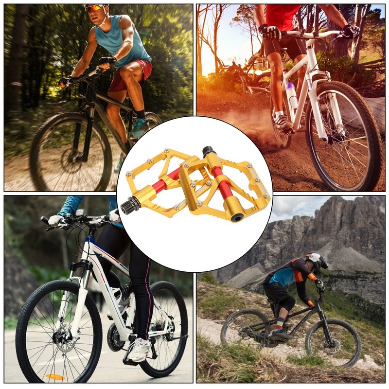 WAKE Bike 3 Bearing Aluminum Alloy Pedal Durable Mountain Bicycle
