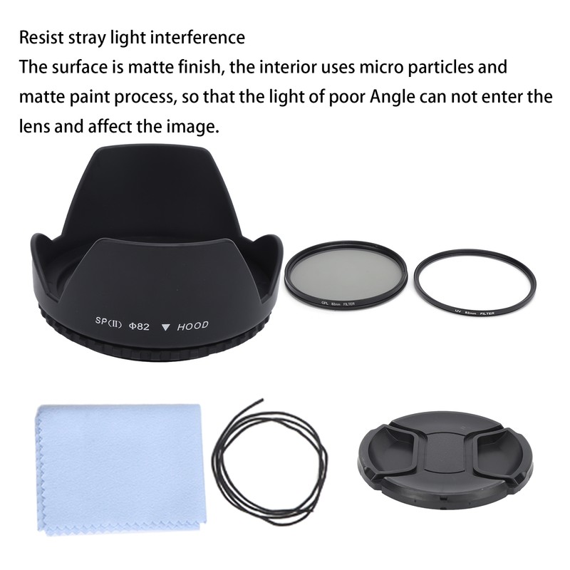 6 in 1 Camera UV CPL Lens Filter Kit with