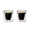 Leopold Vienna Double Walled Glass Espresso, 6.4 x 6.4 x