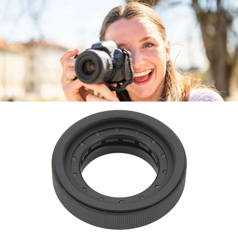 Iris Adapter Aperture Lens Adjustable Iris Aperture Diaphragm Portable Optical
