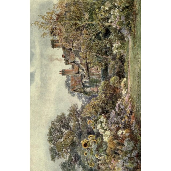 Posterazzi Love 1906 The Walled Garden Poster Print by George
