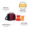 TP-860-T187 Tupperware Premier Lunch (Including Bag) With Two Bowls, One