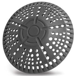 ABorCD Shower Drain Hair Catcher, Silicone 1 PCS Shower Drain Hair Catcher Large Premium Silicone Drain Protector Strainer for Shower Room 0001