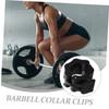 SUPVOX Barbell Fixing Collar Slip Barbell Collars for Training for