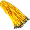 Bird Fiy Yellow Lanyards 100 Pack 34" Premium Lanyard Bulldog