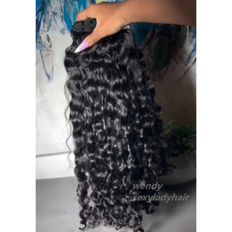 Vietnamese Raw Human Hair Weave Bundles High Quality Original Double