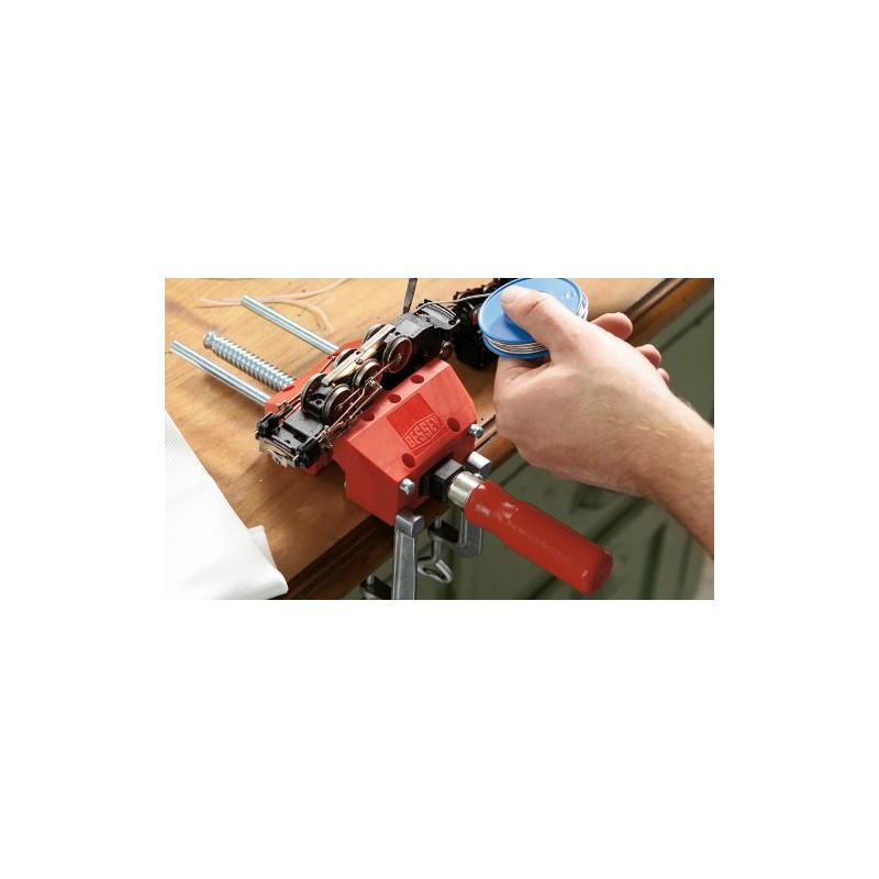 Bessey S10-ST "S10" Screw Clamp, Red/Grey, 100 mm