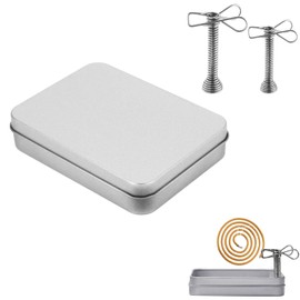 LEISURE CLUB Mosquito Trap Incense Holder, Clip Type, Magnetic Mosquito Repelling Incense Holder with Ash Tray, Camping, Outdoors, Garden, Indoor, Outdoor, Outdoor, Easy to Carry, Set of 2 (3.9 x 0.4