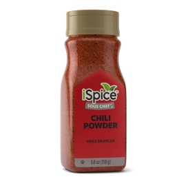 iSpice PREMIUM CHILI POWDER| Pure and Fresh |Essential Kitchen Spice|5.6oz (159g)