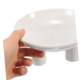 Kisangel Elevated Cat Feeding Bowl Easy to Clean Ergonomic Design for Indoor Cats Stylish Home Decor